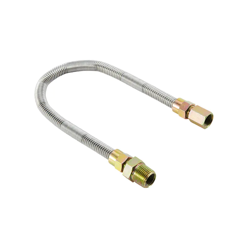 Conector de gaz fără fluier din oțel inoxidabil DN10