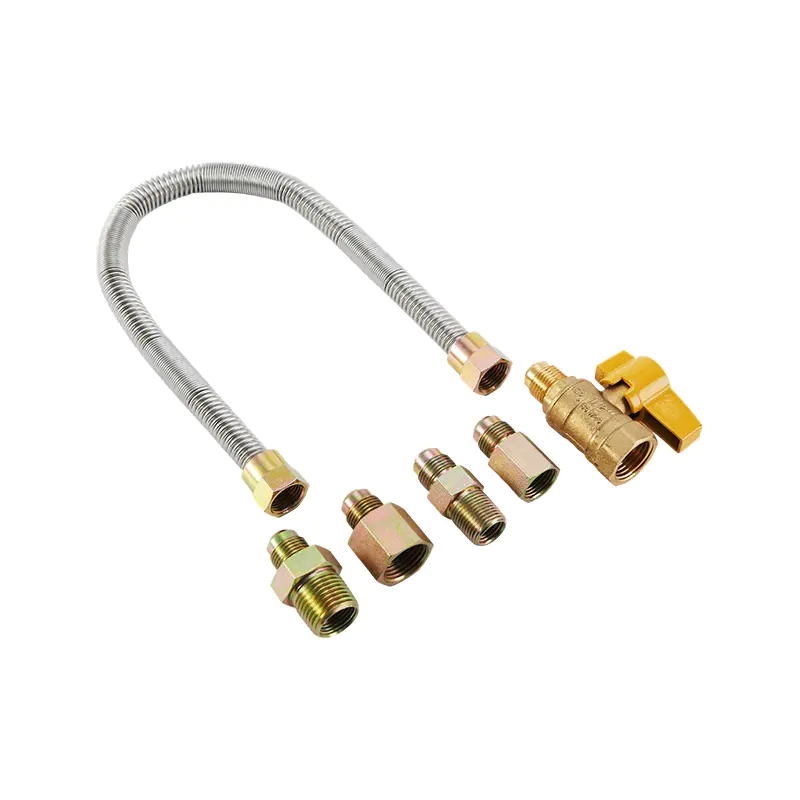 Conector de gaz fără fluier din oțel inoxidabil DN20